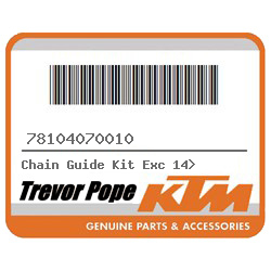 Chain Guide Kit Exc 14>